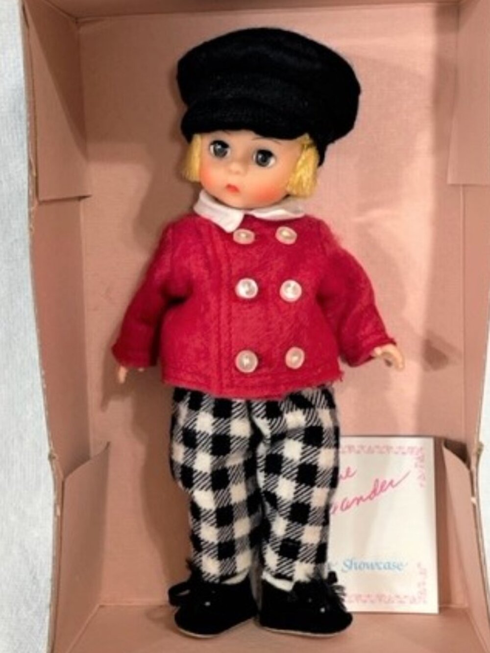 Madame Alexander restrung 8" Tommy Snooks #447 doll in original box